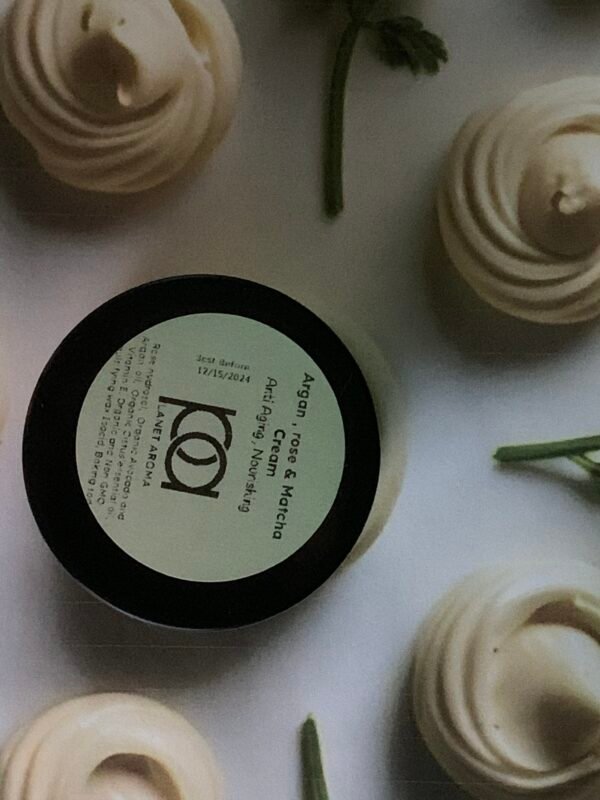 Matcha and Rose Cream (Anti Aging) - Image 6